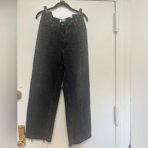 Agolde jeans dark gray denim